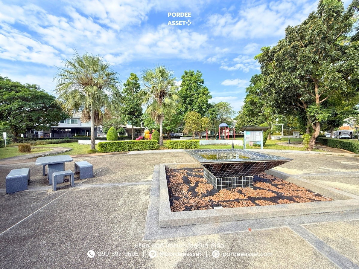 รูป ขาย!! บ้านเดี่ยวหลังมุม เพอร์เฟค พาร์ค รังสิต ( ขนาด 84 ตร.ว. หน้าบ้านและข้างบ้านไม่ชนหลังอื่น ) ซ.บ้านกลาง2/5 ถ.ติวานนท์ เมืองปทุมธานี - รูปที่ 27/28