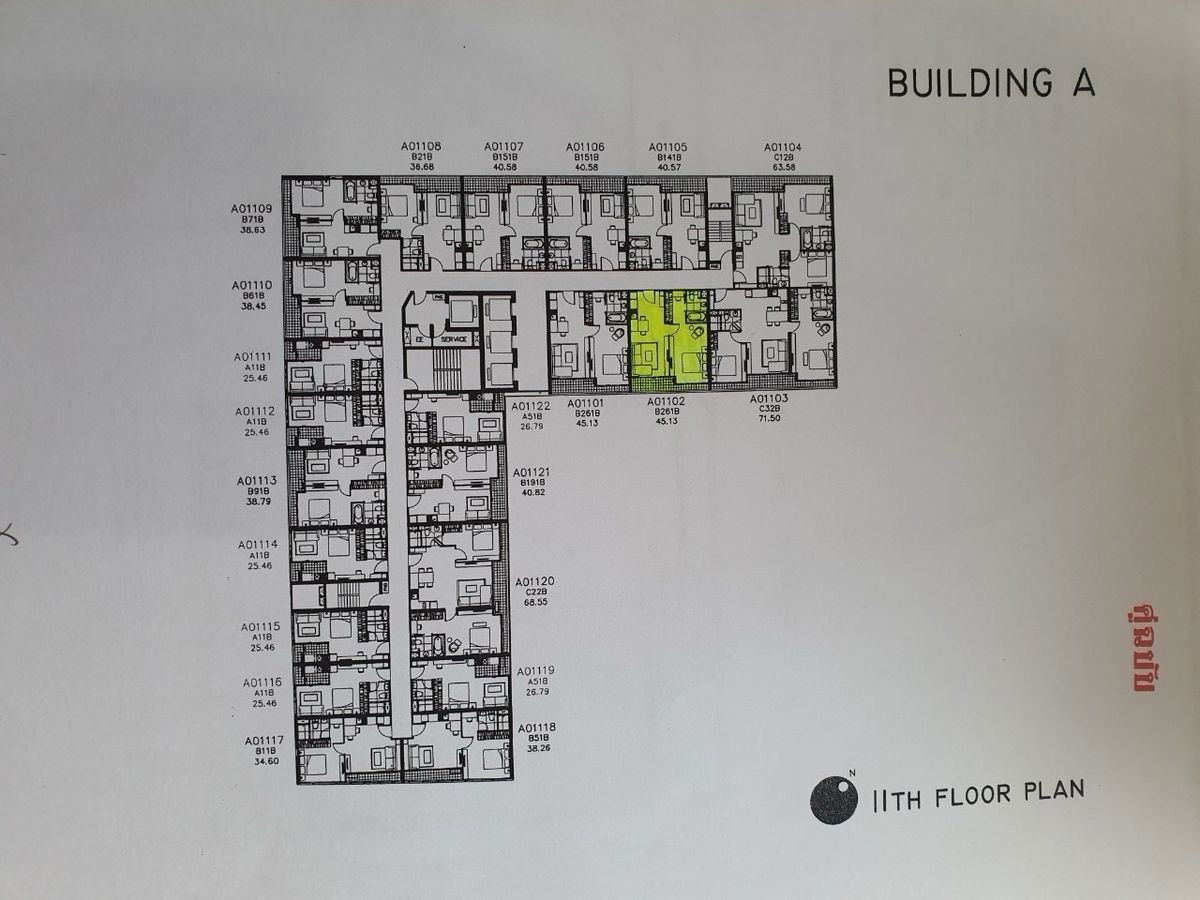 รูป ขายพร้อมผู้เช่า คอนโด เดอะ ซี้ด มิงเกิ้ล สาทร–สวนพลู ชั้น 11 ใกล้รถไฟฟ้า MRT ลุมพินี - รูปที่ 14/17