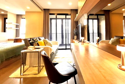 คอนโดให้เช่า : ว่างพร้อมอยู่! Ashton Asoke. 1นอน 35ตร.ม. Line id: @pfagent
