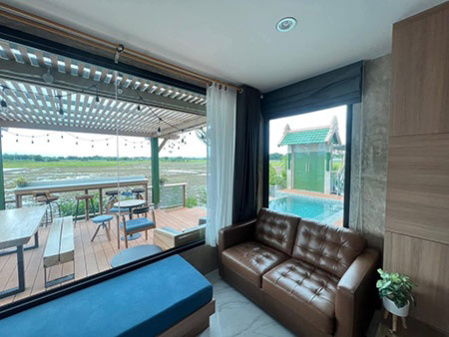 picture Luxuriously Pool Villa House for rent . near Phakoitai Fresh Market and Meechok plaza. - 5/8