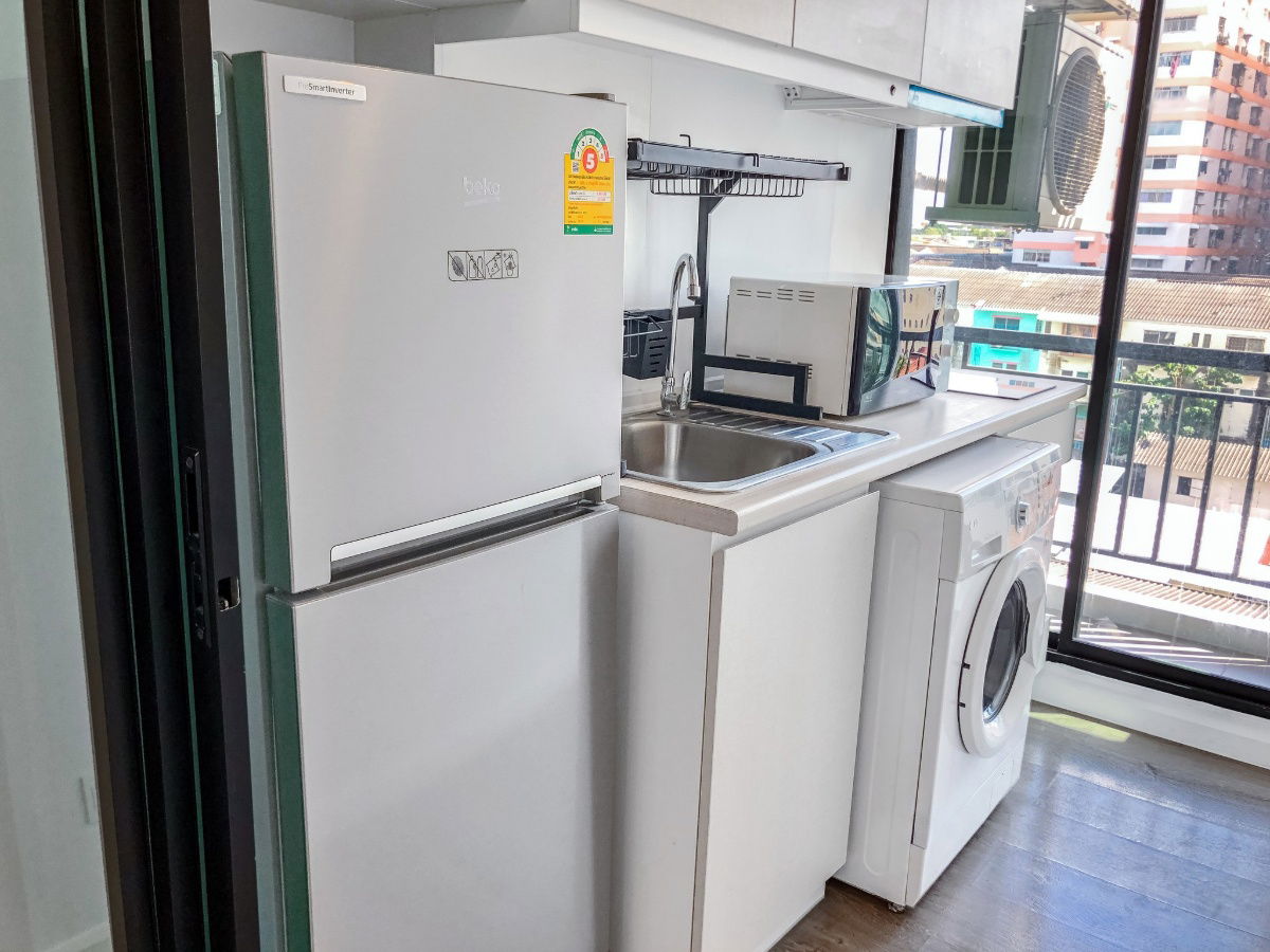 รูป คอนโดให้เช่า Pause สุขุมวิท 103 (ของใช้ครบครัน!!!) ใกล้ BTS อุดมสุข - รูปที่ 8/9