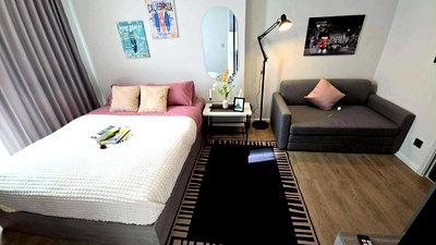 Condos for rent : PFD-07645	 Condo for Rent: Modiz Rhyme Ramkhamkhamhaeng  Schedule a viewing ■ Line: @propertyfinder	