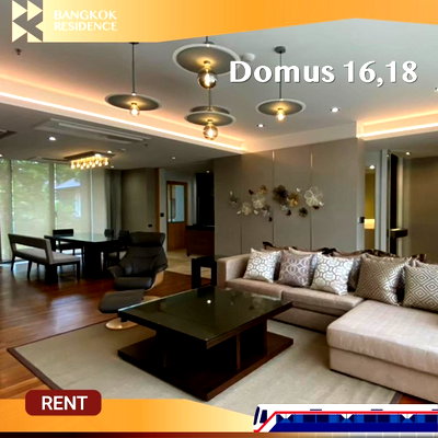 คอนโดให้เช่า :  Domus 16 & 18 💎 Spacious Luxury Living 🌟 ใกล้ BTS อโศก 