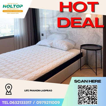 #Z3576ðĨ 101268 ðĨ Condo for Rent: Life Phahon-Ladprao