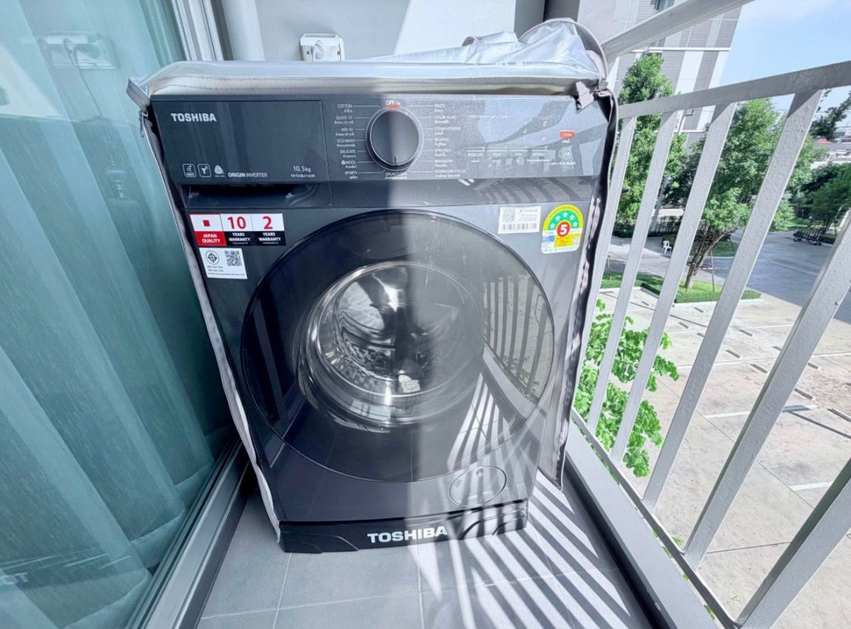 รูป code : E224 ให้เช่าคอนโด ลุมพินี คอนโดทาวน์ เอกชัย 48 (Lumpini Condo Town Ekkachai 48) | ห้องสวย เฟอร์ครบ มีดิจิตอลดอร์ล็อก พร้อมเข้าอยู่ - รูปที่ 9/11