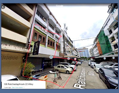 เช่าอาคารพาณิชย์ ม.หอการค้าไทย : WS6055 🔥ให้เช่า อาคารพาณิชย์ 2 คูหา รัชดา 22 ทำเลสุดปัง ใกล้ MRT  290 เมตร‼️เพียง 74,000 บาท/เดือน