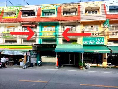 อาคารพาณิชย์ วัดพระยาสุเรนทร์ : ขายตึกแถวคู้บอน27 แยก44 รามอินทรา บางเขน กทม