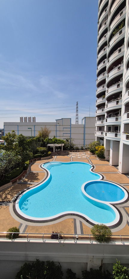 รูป ให้เช่าห้องคอนโดฟลอร่า วิลล์ ขนาด 170 ตร.ม. วิวดีมีสวนหย่อม ตกแต่งครบ เดินทางสะดวก - รูปที่ 32/36