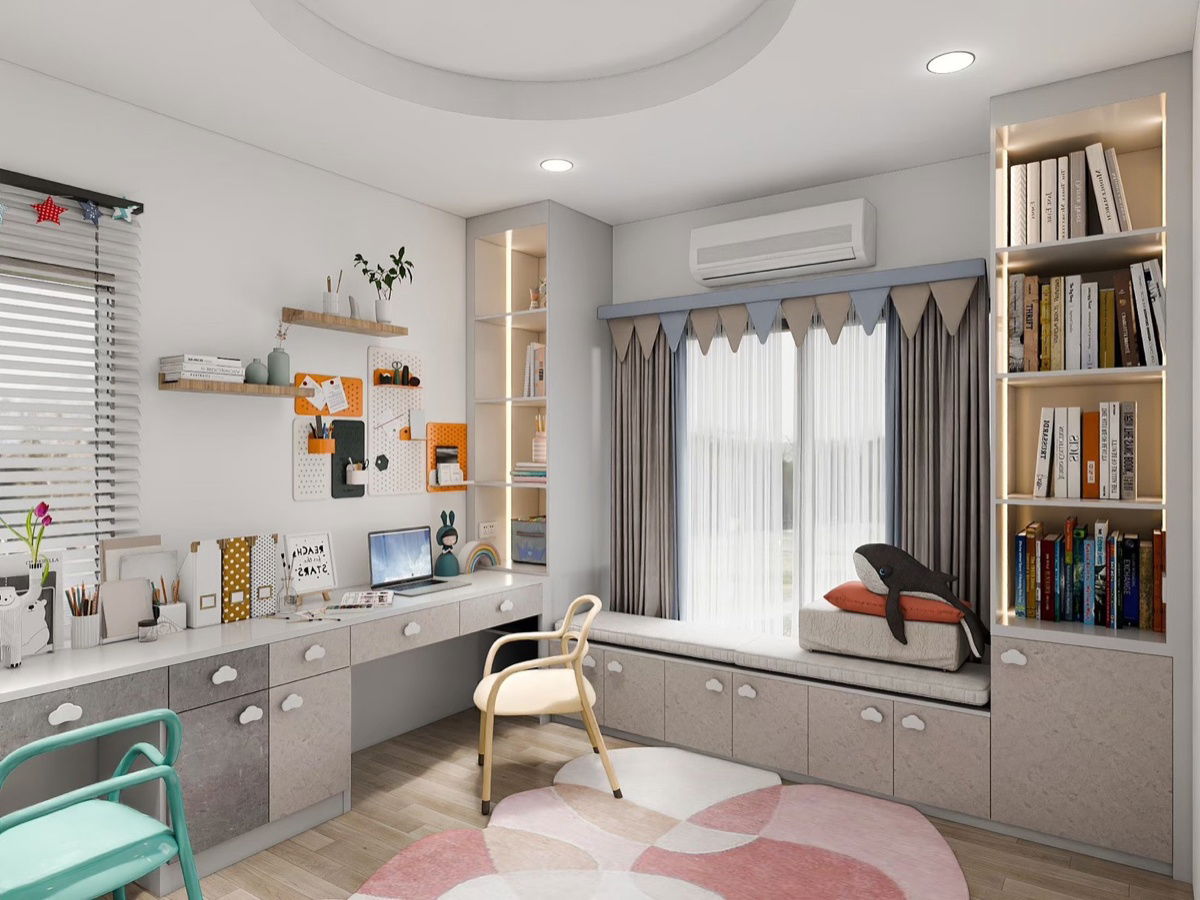 รูป ให้เช่าบ้านเดี่ยวหรู หลังมุม The Palm บางนา-วงแหวน 1 ตกแต่งสวย 4 ห้องนอน ใกล้ เมกาบางนา - รูปที่ 4/15