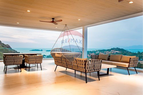 รูป [920121086-2] Luxe DAILY sea view & Pool villa for RENT in Plai laem, Koh Samui. - รูปที่ 14/65