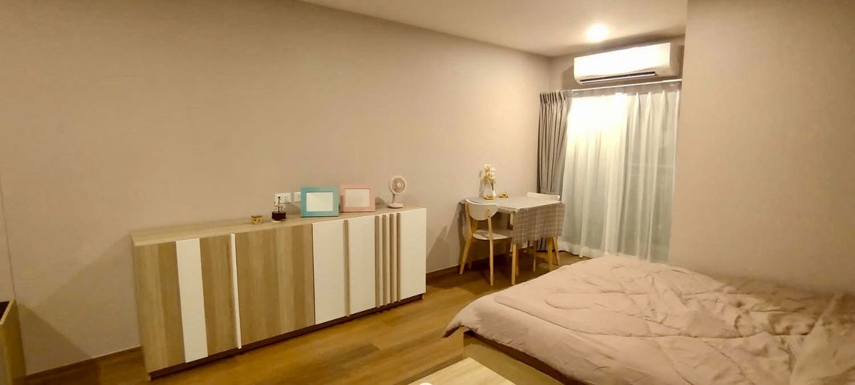 รูป code : E217 ให้เช่าคอนโด ลุมพินี คอนโดทาวน์ เอกชัย 48 | ห้องสตูดิโอ 30 ตร.ม. ชั้น 4 ทิศใต้ ห้องใหม่ เฟอร์ครบ พร้อมเข้าอยู่ 1 ก.พ. 2569 - รูปที่ 4/10