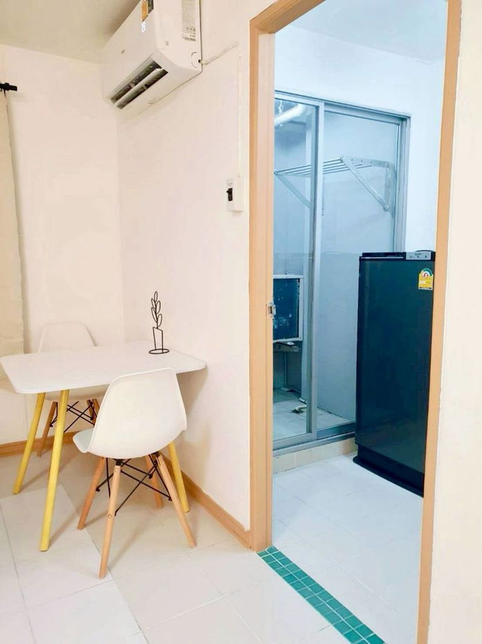 picture Condo for rent, Lum Phini Center, Lad Phrao 111 (Hong Studio), 3th floor, Building B, located on Soi Lad Phrao 111, near the hospital in Ved Thani - 5/8
