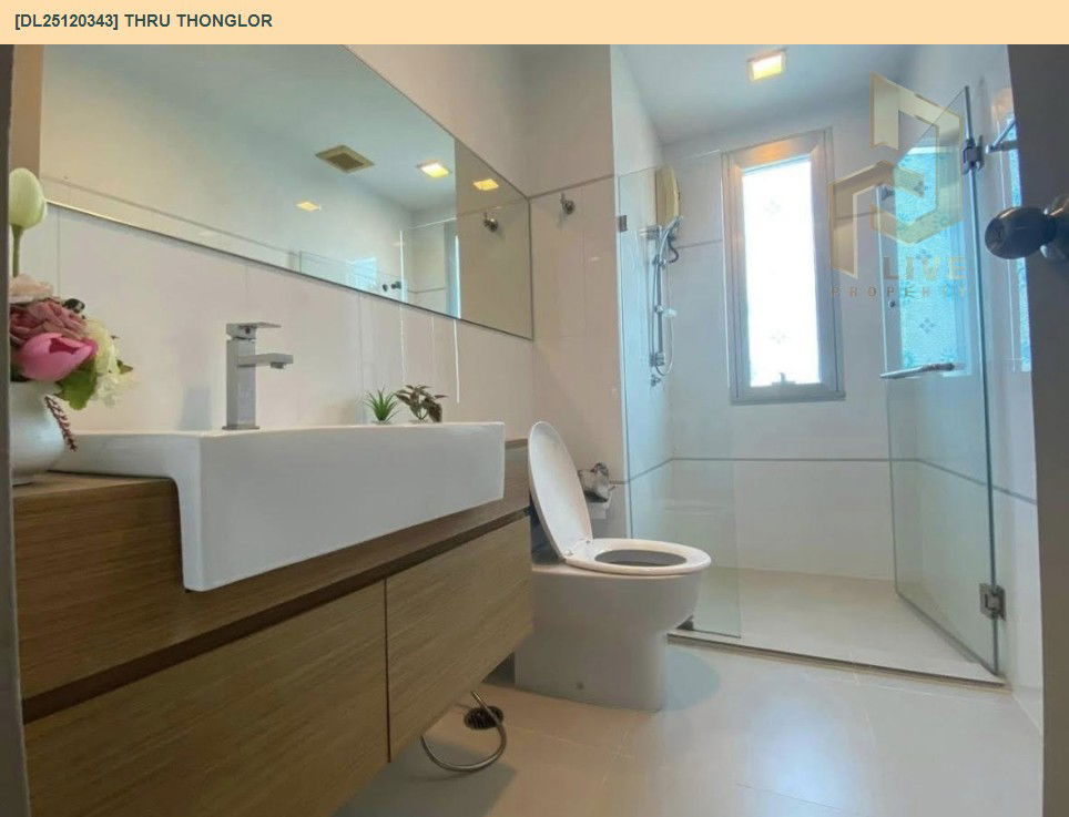 รูป DL25120343 ให้เช่าคอนโด ทรู ทองหล่อ (Thru Thonglor) ใกล้ BTS ทองหล่อ พร้อมเข้าอยู่ โทรด่วน 0638692663 LineID @897iyzll - รูปที่ 11/15
