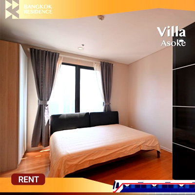 คอนโดให้เช่า :   Villa Asoke 💥ยูนิตสวย ราคาดีมาก 💥 ใกล้ MRT เพชรบุรี 