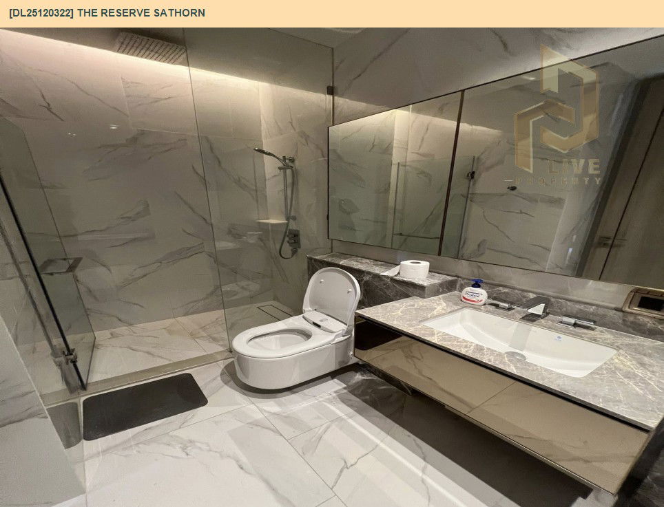 รูป DL25120322 ให้เช่าคอนโด เดอะ รีเซิร์ฟ สาทร (The Reserve Sathorn) ใกล้ BTS ช่องนนทรี พร้อมเข้าอยู่ โทรด่วน 0800343450 LineID @655ebbvc - รูปที่ 7/7