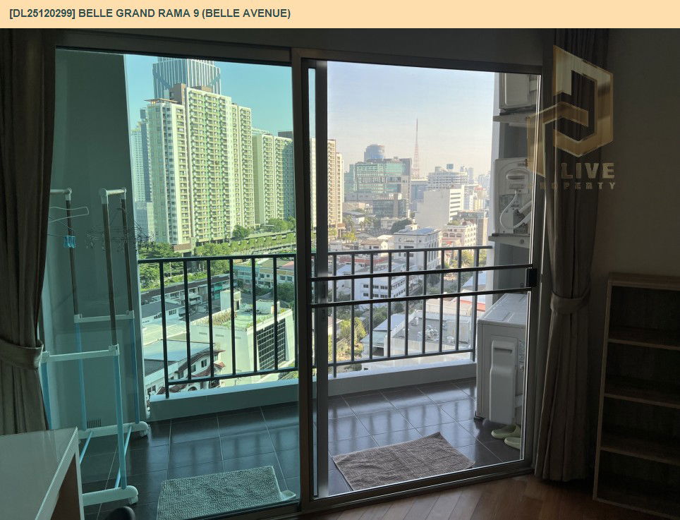 picture DL25120299 Condo for rent, Belle Grand Rama 9 (Belle Avenue) near MRT พระราม 9, ready to move in, call urgently 0638692663 LineID @897iyzll - 14/18