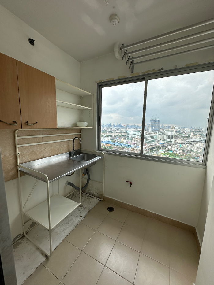 รูป ให้เช่าคอนโด ซิตี ้โฮม รัชดา-ปิ่นเกล้า ตึกสูง ชั้น 24 วิวแม่น ้า - รูปที่ 5/6