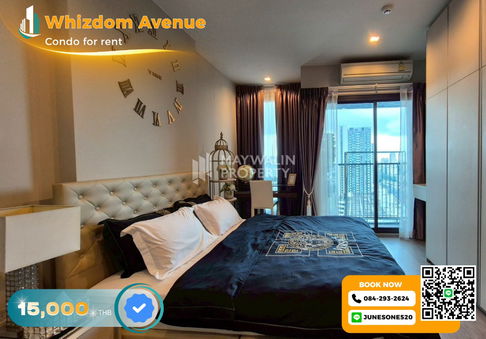 🏙 ให้เช่า Whizdom Avenue | 1 Bedroom 29 ตร.ม. | 15,000 บาท 📲 Line ID: 0842932624/Junesone520