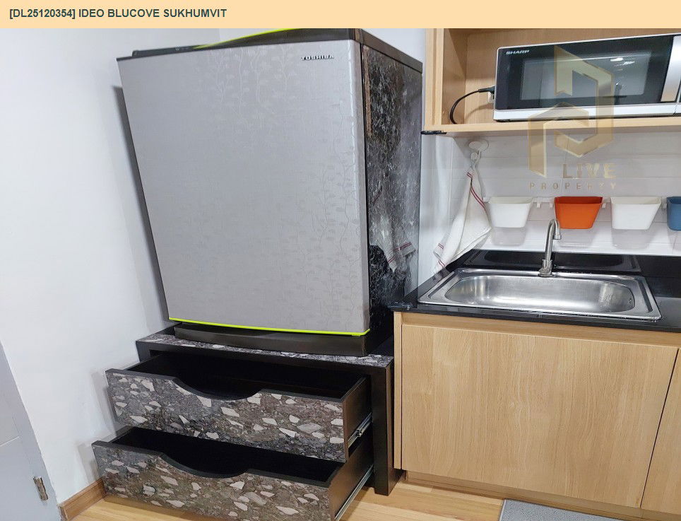 รูป DL25120354 ให้เช่าคอนโด ไอดีโอ บลูโคฟ สุขุมวิท (IDEO Blucove Sukhumvit) ใกล้ BTS อุดมสุข พร้อมเข้าอยู่ โทรด่วน 0638692663 LineID @897iyzll - รูปที่ 12/17