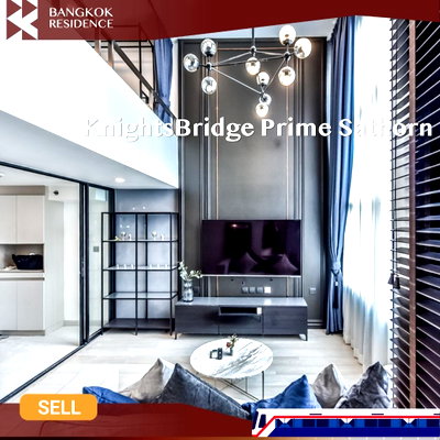 ขายคอนโด : 🚨รีบด่วน! KnightsBridge Prime Sathorn ยูนิตแต่งครบ ราคาดี ใกล้ BTS ช่องนนทรี