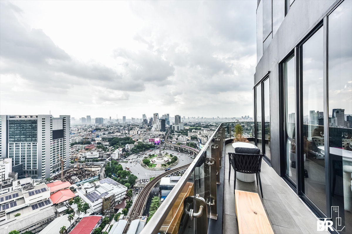 รูป  Ideo Q Victory ใกล้ BTS อนุสาวรีย์ชัยสมรภูมิ 💫 ห้องใหญ่ ระเบียงกว้าง วิวอนุสาวรีย์ฯ จากชั้นสูง 🌃  - รูปที่ 4/11