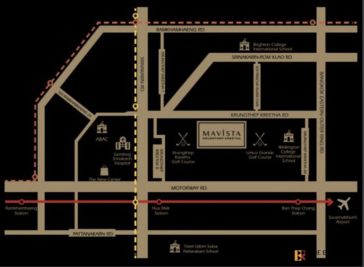 picture Mavista Prestige Village Krungthep Kreetha - 3 Storey Luxury Home, Exclusive Collection of Only 14 Residences! - 10/11