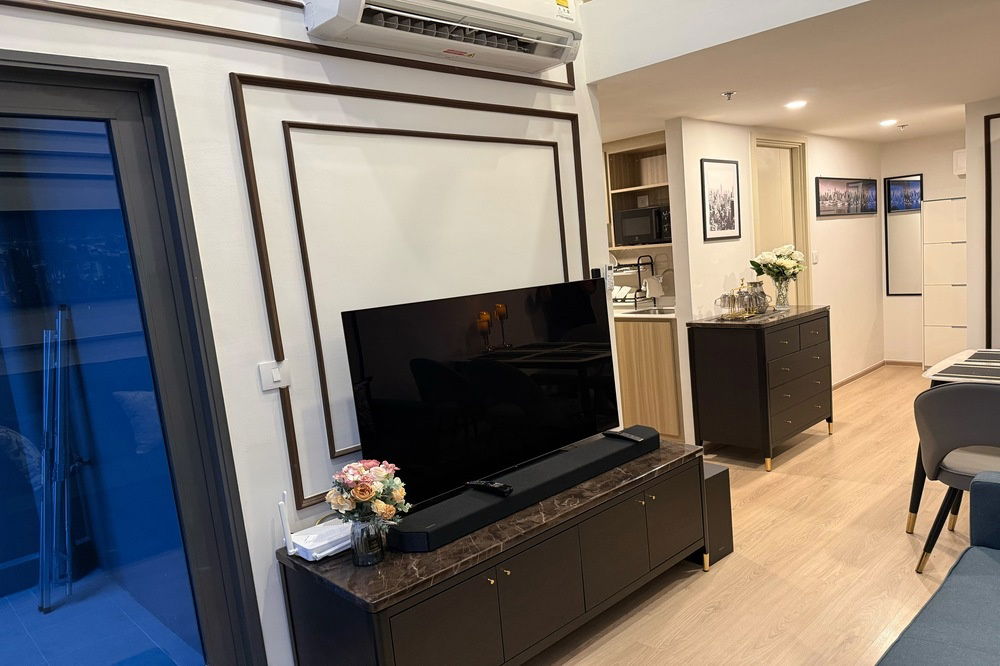 รูป 🔥 สำหรับเช่า !! ชั้นสูง 33++, วิวสวย !! 🔥 Code C20251200002.......Life Rama 4 - Asoke, 1 ห้องนอน Vertiplex, 1 ห้องน้ำ, แต่งครบ, พร้อมเข้าอยู่ 📣📣 - รูปที่ 6/14