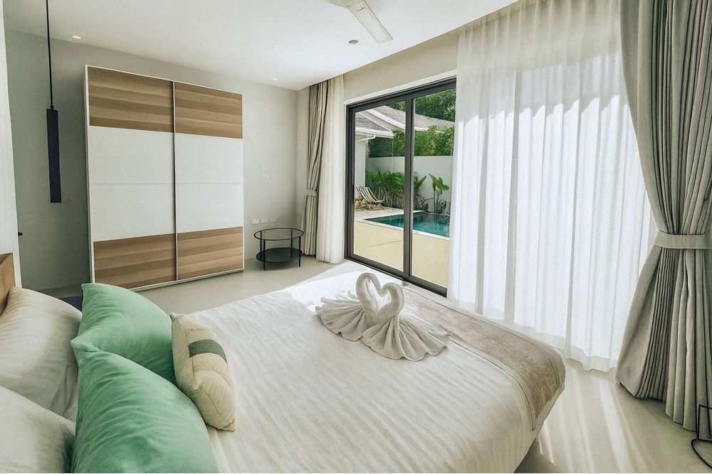 รูป [920121086-6] Новая современная вилла с 3 спальнями и частным бассейном в аренду - รูปที่ 32/38