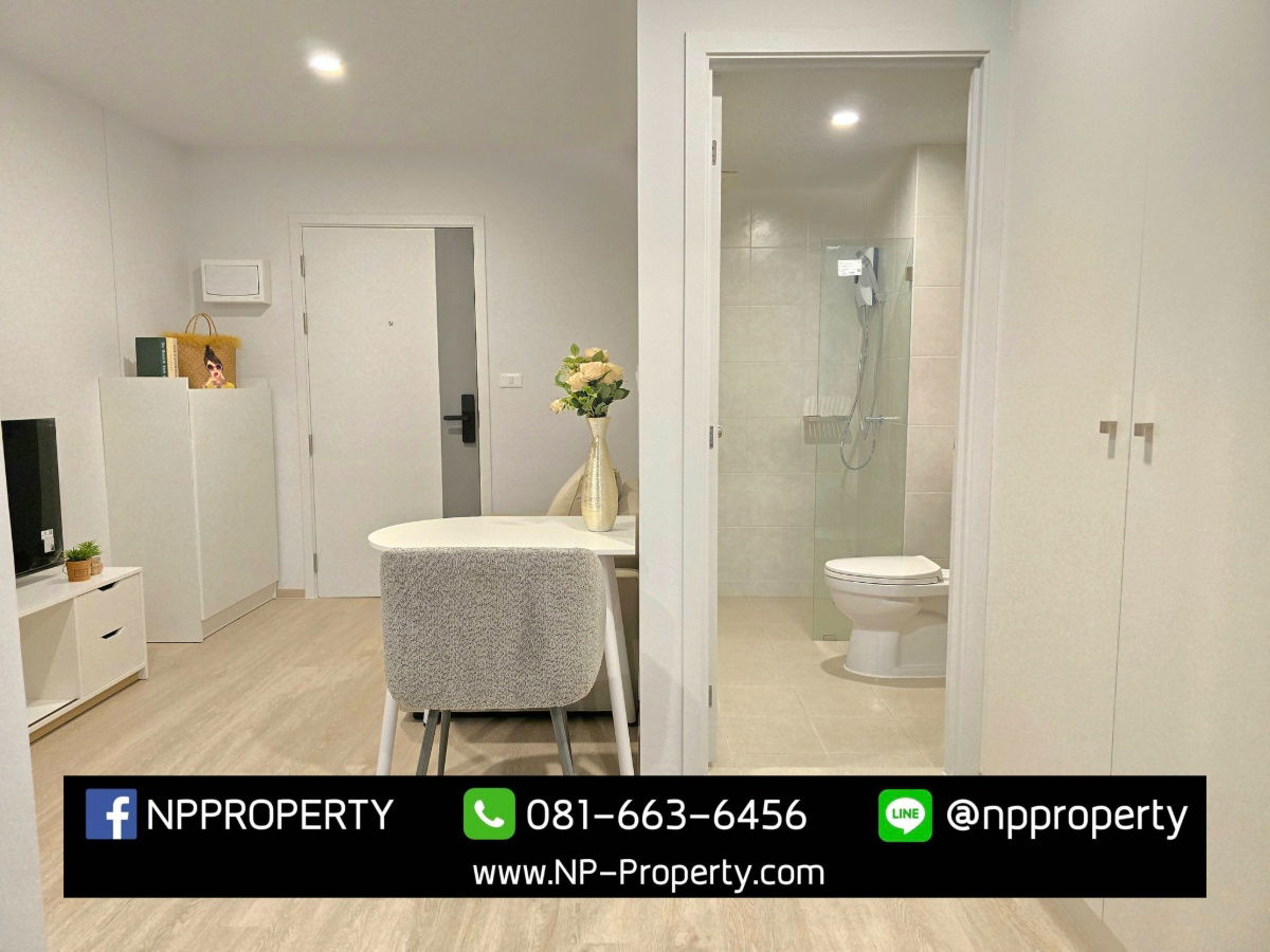 รูป ✨ คอนโดเอิร์นอมตะนคร ห้องใหม่แกะกล่อง ✨ 💸 ราคาเช่าเพียง 6,500 บาท/เดือน - รูปที่ 10/13