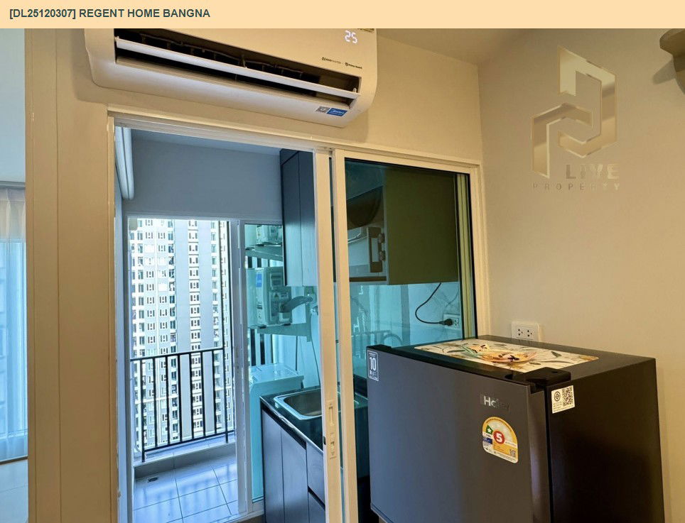 รูป DL25120307 ให้เช่าคอนโด รีเจ้นท์ โฮม บางนา (Regent home bangna) ใกล้ BTS บางนา พร้อมเข้าอยู่ โทรด่วน 0614453194 LineID @162cjixi - รูปที่ 9/13