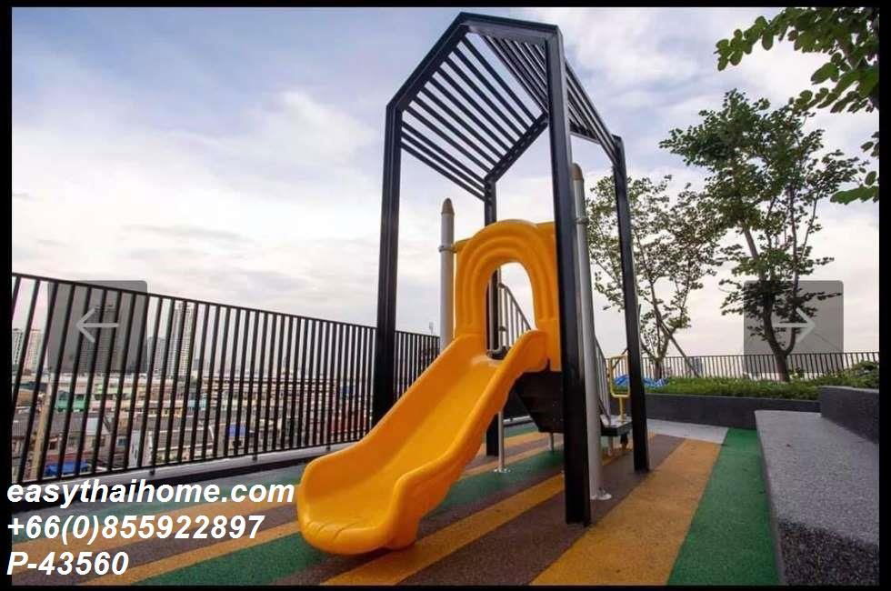 รูป P-43560 ให้เช่า คอนโด นิช โมโน เจริญนคร Charoen Nakhon Rd, Dao Khanong, Thon Buri, Bangkok พร้อมอยู่ ราคาถูก Line Id @easythaihome 085-592-2897 - รูปที่ 42/50