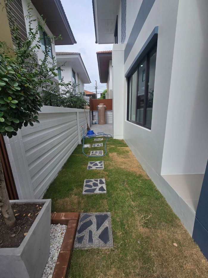 รูป บ้านแฝด ตกแต่งรีโนเวทใหม่ ทำเลดี กว้างขวาง พร้อมเฟอร์ฯสวยๆ หมู่บ้าน พร้อมพัฒน์ไพร์ม ซ.25 ถนนปัญญาเนเชอรัลปาร์ค ปัญญาอินทรา คลองสามวา - รูปที่ 9/44