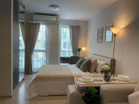 For Rent Condo UNIO SUKHUMVIT 72 PHASE 2 Building ฺB, Floor 7,Studio, Room size 27.00 sqm