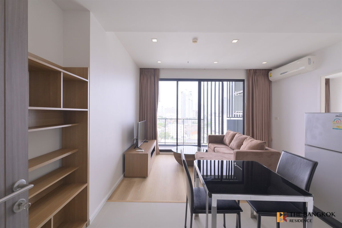 รูป  Quinn Condo Ratchada ⭐ ยูนิตเฟอร์ครบ ห้ามพลาด! ⭐ ใกล้ MRT สุทธิสาร  - รูปที่ 8/10