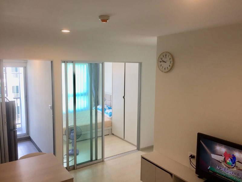 รูป ให้เช่าคอนโด เดอะ คิทท์ พลัส พหลโยธิน-คูคต ตึกB 28 ตรม.เฟอร์ครบ มีเครื่องซักผ้า ใกล้รถไฟฟ้าคูคต (TR1221) - รูปที่ 5/9