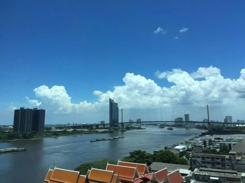 picture For rent: Lumpini Park Riverside Rama 3, Building C, 14th floor, river view. - 12/12