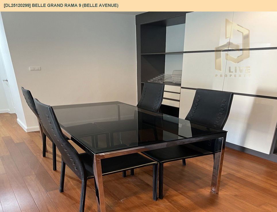 picture DL25120299 Condo for rent, Belle Grand Rama 9 (Belle Avenue) near MRT พระราม 9, ready to move in, call urgently 0638692663 LineID @897iyzll - 12/18