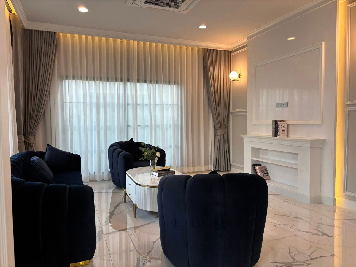 รูป 🏡 ให้เช่าบ้านเดี่ยวหรู เศรษฐสิริ บางนา–สุวรรณภูมิ บ้านใหญ่ พื้นที่ใช้สอยเยอะ พร้อมเฟอร์นิเจอร์ครบ - รูปที่ 2/14