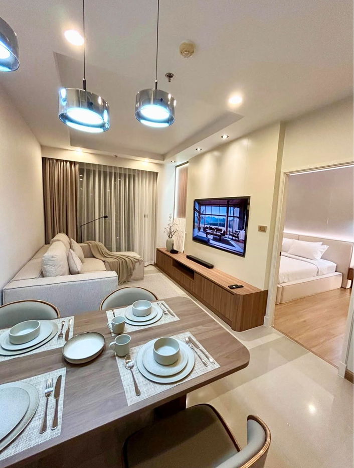 รูป code : E213 ให้เช่าคอนโด ศุภาลัย เวลลิงตัน 1 (Supalai Wellington 1) | ห้องใหญ่ 47 ตร.ม. แต่งหรูมาก! พร้อมเข้าอยู่ 1 ม.ค. ใกล้ MRT ศูนย์วัฒนธรรม - รูปที่ 5/10