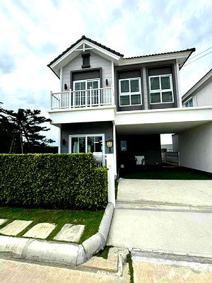 บ้านเดี่ยวให้เช่า : [ให้เช่า] บ้านตัวอย่าง สิวารมณ์ เนเจอร์พลัส 2 สุขุมวิท-บางปู แต่งสวย เฟอร์ครบ พร้อมอยู่📍ใกล้ นิคมอุตสาหกรรมบางปู