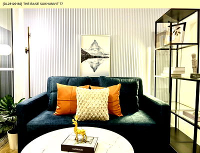 Condos for sale : DL25120160 Condo for sale, The Base Sukhumvit 77 near BTS On Nut, ready to move in, call urgently 0638692663 LineID @897iyzll