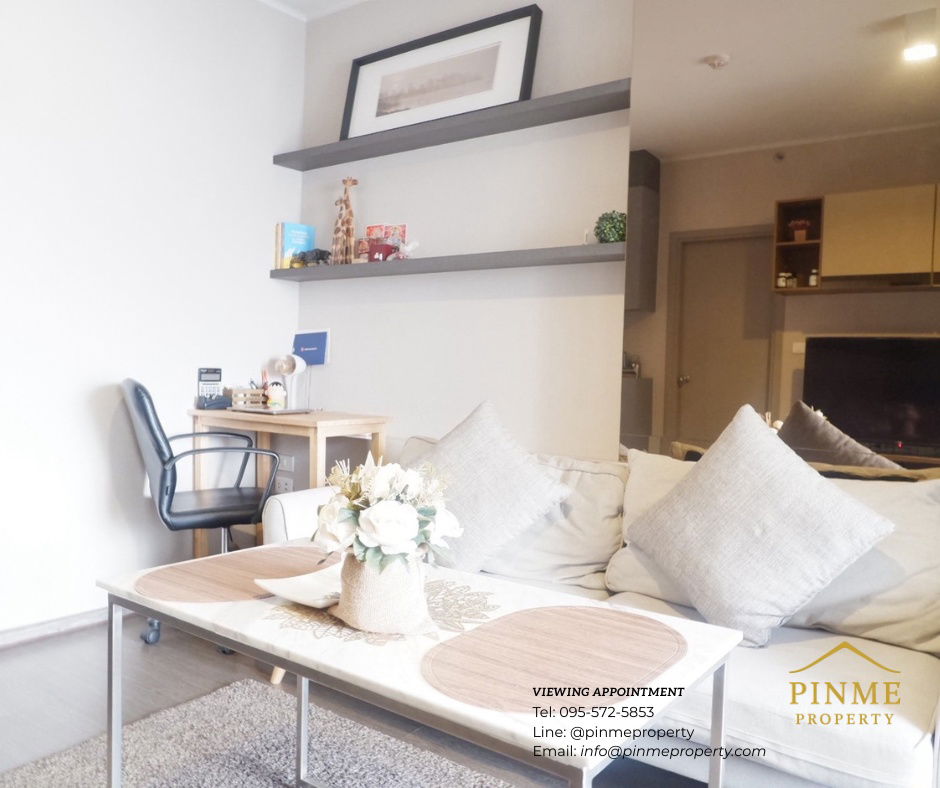 รูป ให้เช่า Ideo Sukhumvit 93 / 1 ห้องนอน ครัวแยก พร้อมเข้าอยู่ 25 ธ.ค.นี้ - รูปที่ 14/15