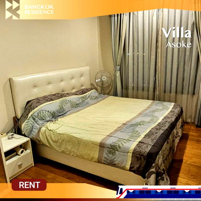 Condos for rent : Villa Asoke 🌟 Beautiful units at great value 💸 Near MRT Phetchaburi 