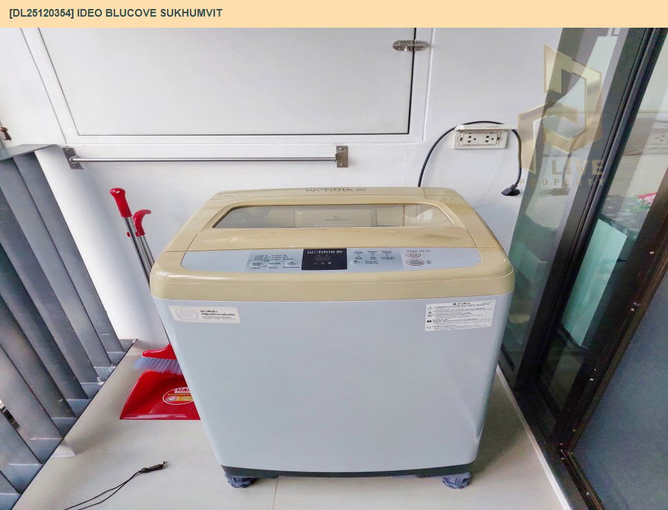 รูป DL25120354 ให้เช่าคอนโด ไอดีโอ บลูโคฟ สุขุมวิท (IDEO Blucove Sukhumvit) ใกล้ BTS อุดมสุข พร้อมเข้าอยู่ โทรด่วน 0638692663 LineID @897iyzll - รูปที่ 14/17