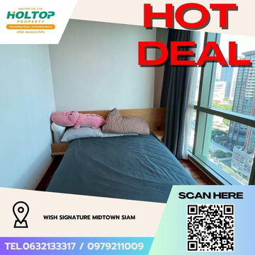 #Z3581💥 101268 🔥 Condo for Rent: WISH Signature Midtown Siam
