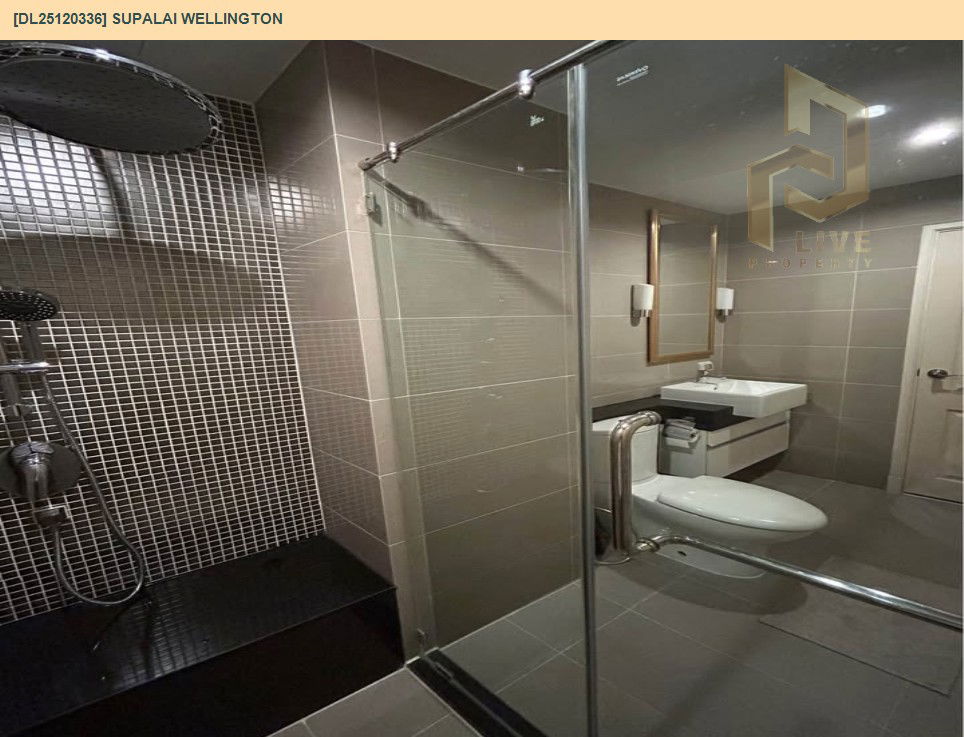 รูป DL25120336 ให้เช่าคอนโด ศุภาลัย เวลลิงตัน (Supalai Wellington) ใกล้ MRT ศูนย์วัฒนธรรม พร้อมเข้าอยู่ โทรด่วน 0653619502 LineID @534wlwof - รูปที่ 9/11