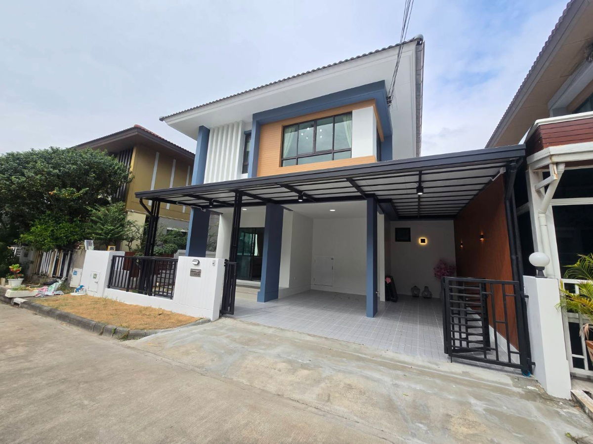 รูป บ้านแฝด ตกแต่งรีโนเวทใหม่ ทำเลดี กว้างขวาง พร้อมเฟอร์ฯสวยๆ หมู่บ้าน พร้อมพัฒน์ไพร์ม ซ.25 ถนนปัญญาเนเชอรัลปาร์ค ปัญญาอินทรา คลองสามวา - รูปที่ 2/44