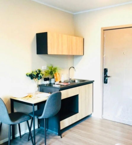 รูป มีเครื่องซักผ้า+วิวสระ คอนโด Dcondo Campus Hideaway รังสิต เฟส 4 ตึก B ชั้น 8 ของครบ 26 ตรม.  เพียง 8,500 บาท เท่านั้น - รูปที่ 7/14