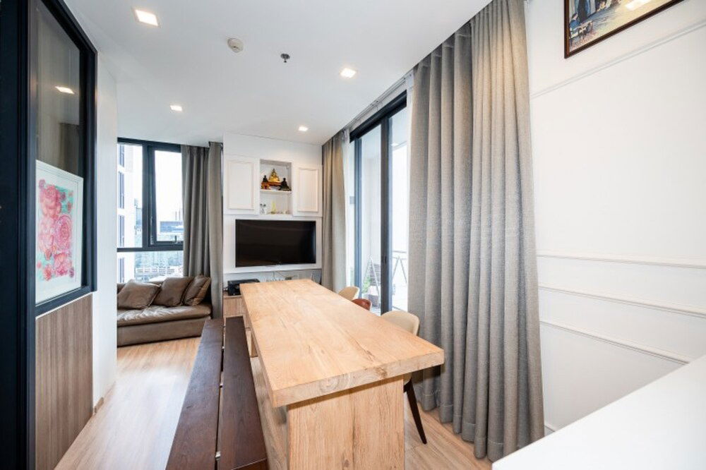 picture ⚡️⚡️ For Sale !! ⚡️⚡️Code C20240300239.......The Line Phahon - Pradipat, 1 bedroom Plus, 1 bathroom, furnished, high floor 23++, Special Deal!!📢📢 - 5/9