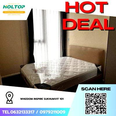 คอนโดให้เช่า : #Z3595💥 101268 🔥ให้เช่าคอนโด Whizdom Inspire Sukhumvit 101
